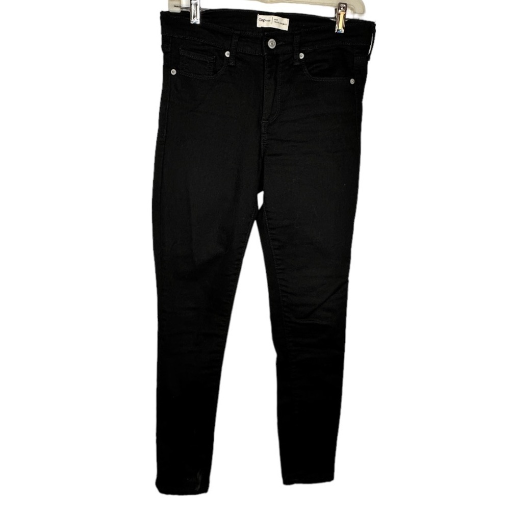 Gap True Skinny Black Jeans